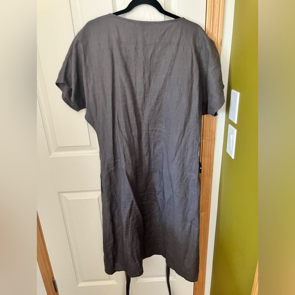 Linenfox Mimosa dress in sz S/M - grey - Picture 4 of 6